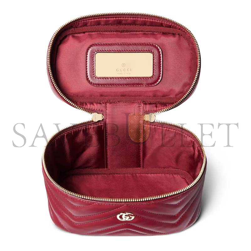 GUCCI GG MARMONT MINI VANITY BAG 837454 (19*11.5*9cm) GUCCI GG MARMONT MINI VANITY BAG 837454 (19*11.5*9cm)